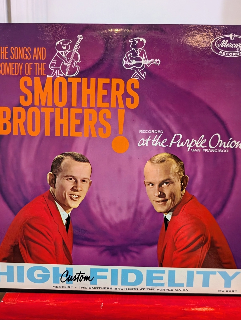 Vinyl The Songs & Comedy Of The Smothers Brothers! At The Purple Onion 1961